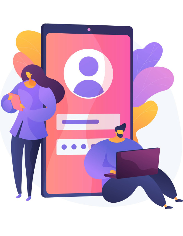Customer Login page Image